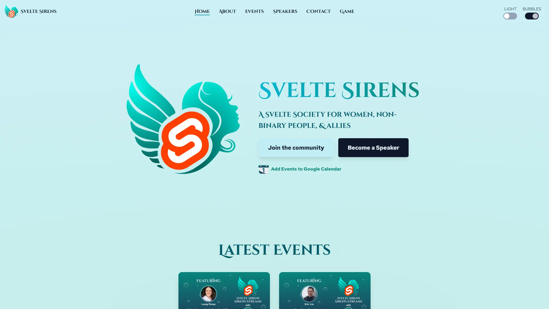 Thumbnail of Svelte Sirens